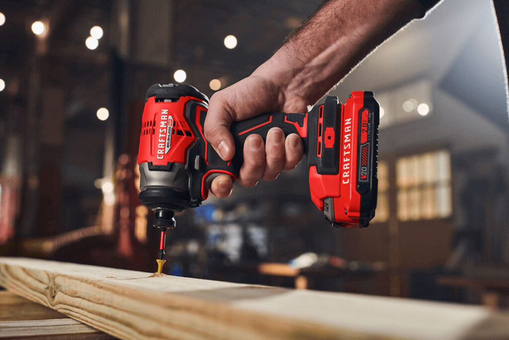 Jonathan Hanson is a photographer in Baltimore and New York City and photographed Craftsman e-commerce photos like this image of a drill.